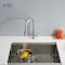 Kibi Casa Single Handle Pull Down Kitchen Sink Faucet with Soap Dispenser C-KKF2002BN-KSD100BN - alternate 10